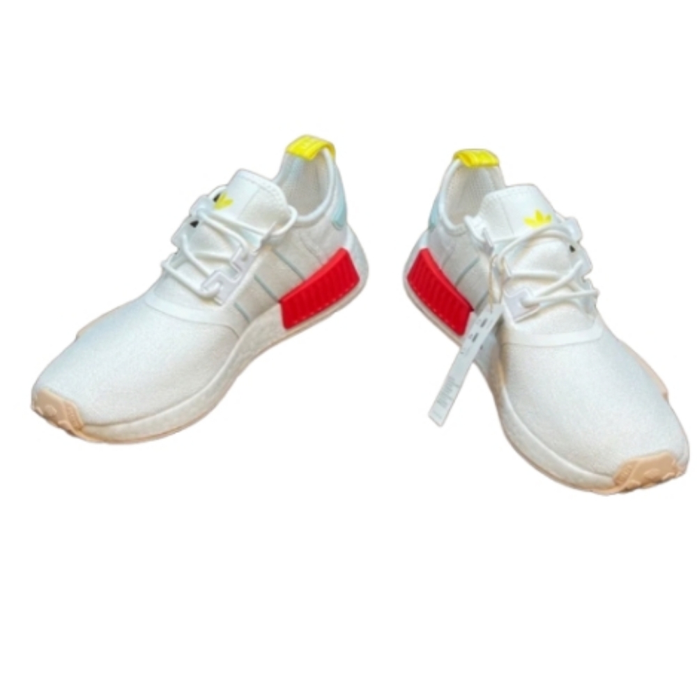 Adidas NMB R1 Womens Sneakers  Orginal White Rose Pink Teal  Limited Edition - Picture 6 of 12